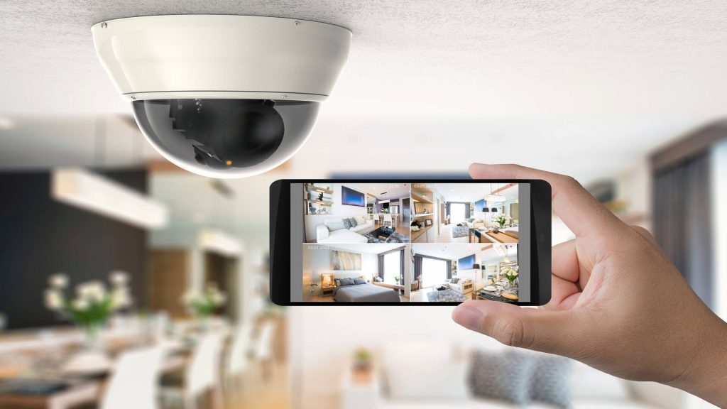 Use home cameras to stay safe